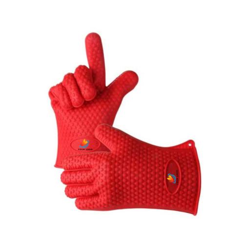 HeatShield Silicone Kitchen Custom Logo Gloves